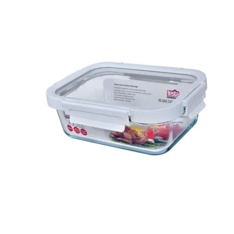 Testa Food Container 1050 ml. Rectangle (New)